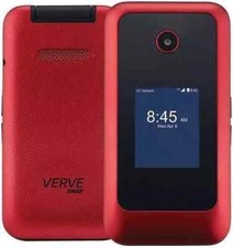 Telefone ZTE Verve Snap ZTE Z2336 8G vermelho 4G LTE flip GSM desbloqueado comprar usado  Enviando para Brazil