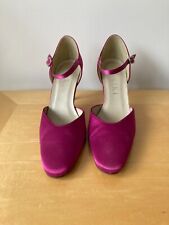 Fuscia pink satin for sale  UK