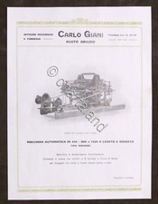 Brochure industria tessile usato  Vimodrone