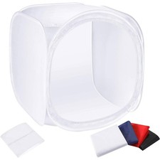 Tenda de luz para estúdio fotográfico 24"x24" + 10'x10' pano de fundo e moldura mais nova comprar usado  Enviando para Brazil
