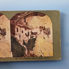 Arizona AZ America Stereoview C1920 foto real Hancos Canyon Cliff Houses comprar usado Arizona AZ America Stereoview C1920 foto real Hancos Canyon Cliff Houses comprar usado  Enviando para Brazil