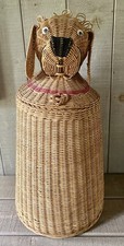 Vintage wicker dog for sale  Carmel