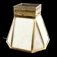 1950 lithophanic lampshade d'occasion  Expédié en Belgium