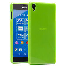 Usado, Sony Xperia Z3 Compact Hülle Tasche Case Schutz Hülle Etui Back Cover Grün Glow comprar usado  Enviando para Brazil