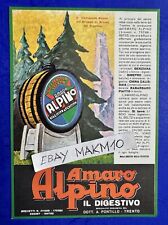 Cartolina amaro alpino usato  Italia