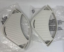 (2 peças) Caddy de chuveiro esterlino acrílico branco 1311645 somente prateleiras comprar usado  Enviando para Brazil