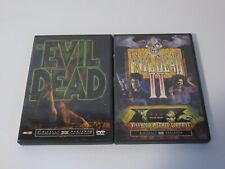 THE EVIL DEAD 1 & 2 ANCHOR BAY DVD RELEASES II LADIES OF INSERTS COLLECTION LOT, usado comprar usado  Enviando para Brazil