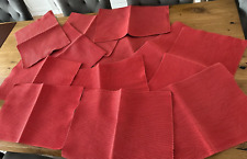 Tischsets platzsets rot gebraucht kaufen  Kerpen