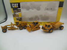 Conjunto de presente de construção Norscott Cat 12G motoniveladora D6L trator de esteira escala 1:64, usado comprar usado  Enviando para Brazil