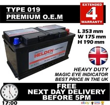 019 heavy duty for sale  LUTON