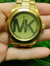 Relógio Michael Kors Runway mostrador dourado aço - MK5473 não testado, usado comprar usado  Enviando para Brazil