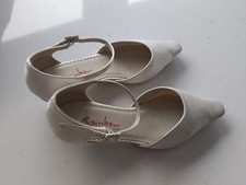 Hochzeitsschuhe rainbow satin gebraucht kaufen  Uder