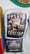 Anthony joshua signed for sale  PRESCOT