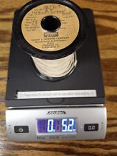 Rádio restauração fio encalhado vintage branco pano duplo coberto #28 AWG comprar usado  Enviando para Brazil