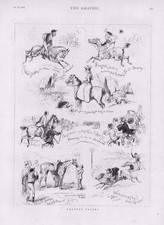 1876 antique print for sale  ASHFORD