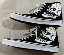 Usado, Tênis de Skate VANS Off The Wall Skelton High Top Masculino Tamanho 13 Camurça NOVO! comprar usado  Enviando para Brazil
