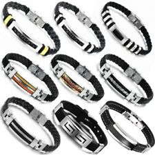 Kunstleder herrenarmband edels gebraucht kaufen  Felsberg