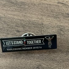 Pin badge harlequins for sale  BRACKNELL
