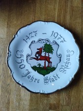 Gedenkteller goldrand gebraucht kaufen Gedenkteller goldrand gebraucht kaufen  Harztor