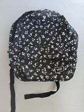 Mochila de Lona Preta Floral VANS Bolsa Escolar de Viagem Bolsos Alças Acolchoadas Grande comprar usado  Enviando para Brazil