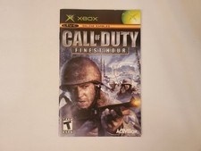 Call Of Duty: Finest Hour (Microsoft Xbox) Apenas Manual comprar usado  Enviando para Brazil