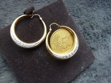 Hrringe creolen gold gebraucht kaufen  Herten