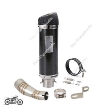 Silenciadores de fibra de carbono tubo médio de escape para Kawasaki Versys-X250 X300 2017-2023 comprar usado  Enviando para Brazil