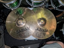 Sabian metal hats for sale  MANCHESTER