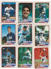 Chicago White Sox 1989 Topps Baseball team set (30 cards) w/RC Ventura comprar usado Chicago White Sox 1989 Topps Baseball team set (30 cards) w/RC Ventura comprar usado  Enviando para Brazil