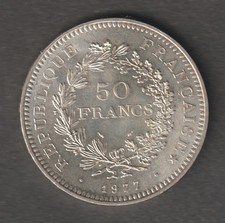 Francs argent hercule d'occasion  Lille-