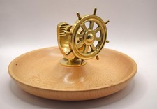 Brass ships wheel for sale Brass ships wheel for sale  ROSS-ON-WYE