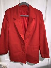 Yessica red jacket for sale  BURY