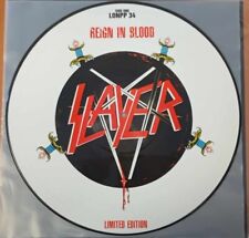 Vinyl LP Slayer Reign In Blood Picture Disc UK 2006 Reissue LTD Thrash Metal comprar usado  Enviando para Brazil