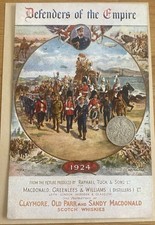 Cartão postal 1924 WHISKY ANÚNCIO CLAYMORE OLD PARR MACDONALD Payne comprar usado  Enviando para Brazil
