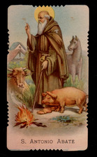 Antico santino holy usato  Italia