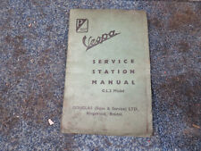 Vespa service station for sale  CHESTER LE STREET