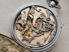 Chronograph nero lemania for sale  POOLE