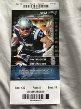 2013 patriots broncos for sale  Miller Place