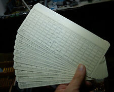 Schede perforate senza usato  Spedire a Italy