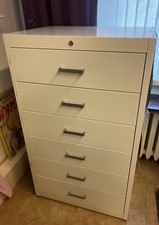 Karteikarten aktenschrank wei� gebraucht kaufen  Markkleeberg
