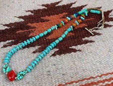 Colar 22" bloco sudoeste turquesa/coral/concha marinha (w324-w1), usado comprar usado Colar 22" bloco sudoeste turquesa/coral/concha marinha (w324-w1), usado comprar usado  Enviando para Brazil