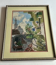 Needlepoint framed tapestry for sale  Louisville