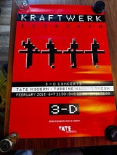 Kraftwerk poster tate for sale  BRIGHTON