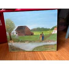 Farmscape oil painting for sale  Sterling