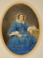 Beau portrait 19ème d'occasion  Lamballe