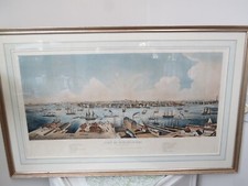 Lithograph view boston for sale  Hyannis