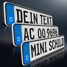 Mini kfz kennzeichen gebraucht kaufen  Würselen