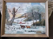 Vintage grandma moses for sale  Sheboygan