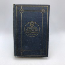 Websters Collegiate Dictionary 5th Edition Abridged Language Education Reference segunda mano  Embacar hacia Mexico