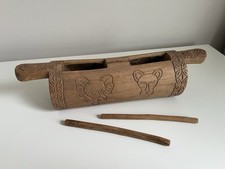 Vintage handgeschnitzte zeremo gebraucht kaufen  Bönen